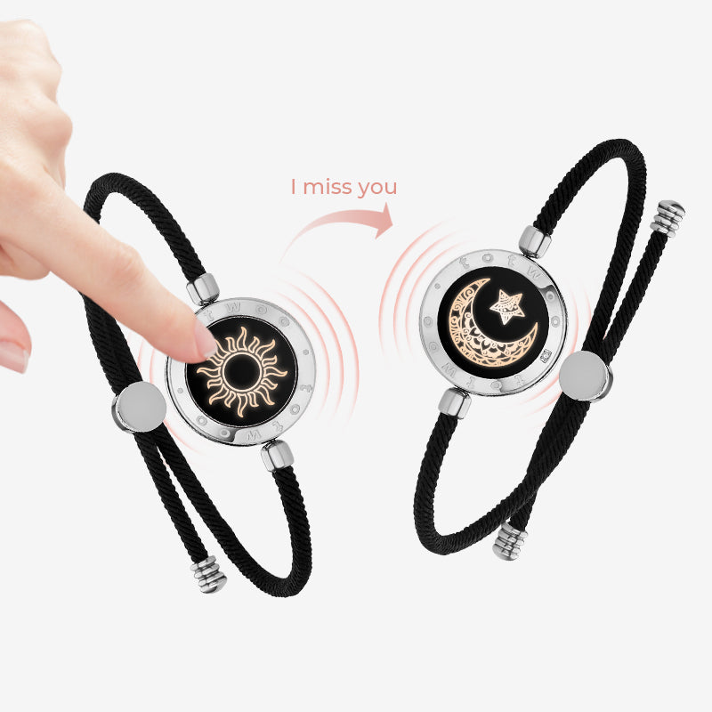 Pulseras inteligentes para parejas "Sol y Luna" (Oferta 2x1)