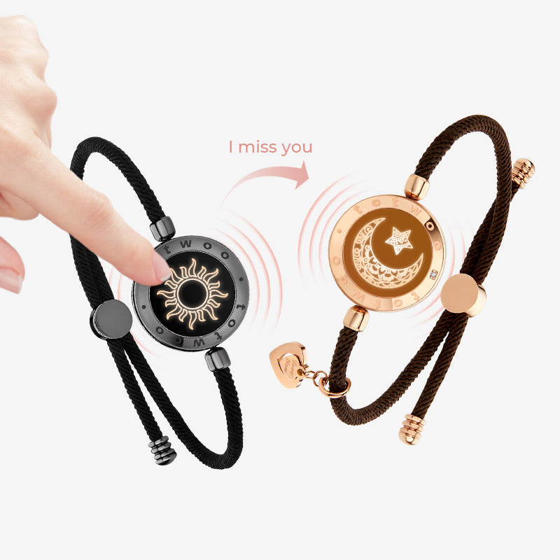 Pulseras inteligentes para parejas "Sol y Luna" (Oferta 2x1)