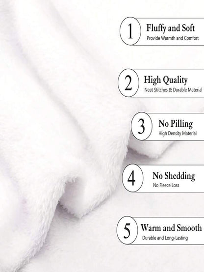 Halloween Pumpkin Flannel Throw Blanket