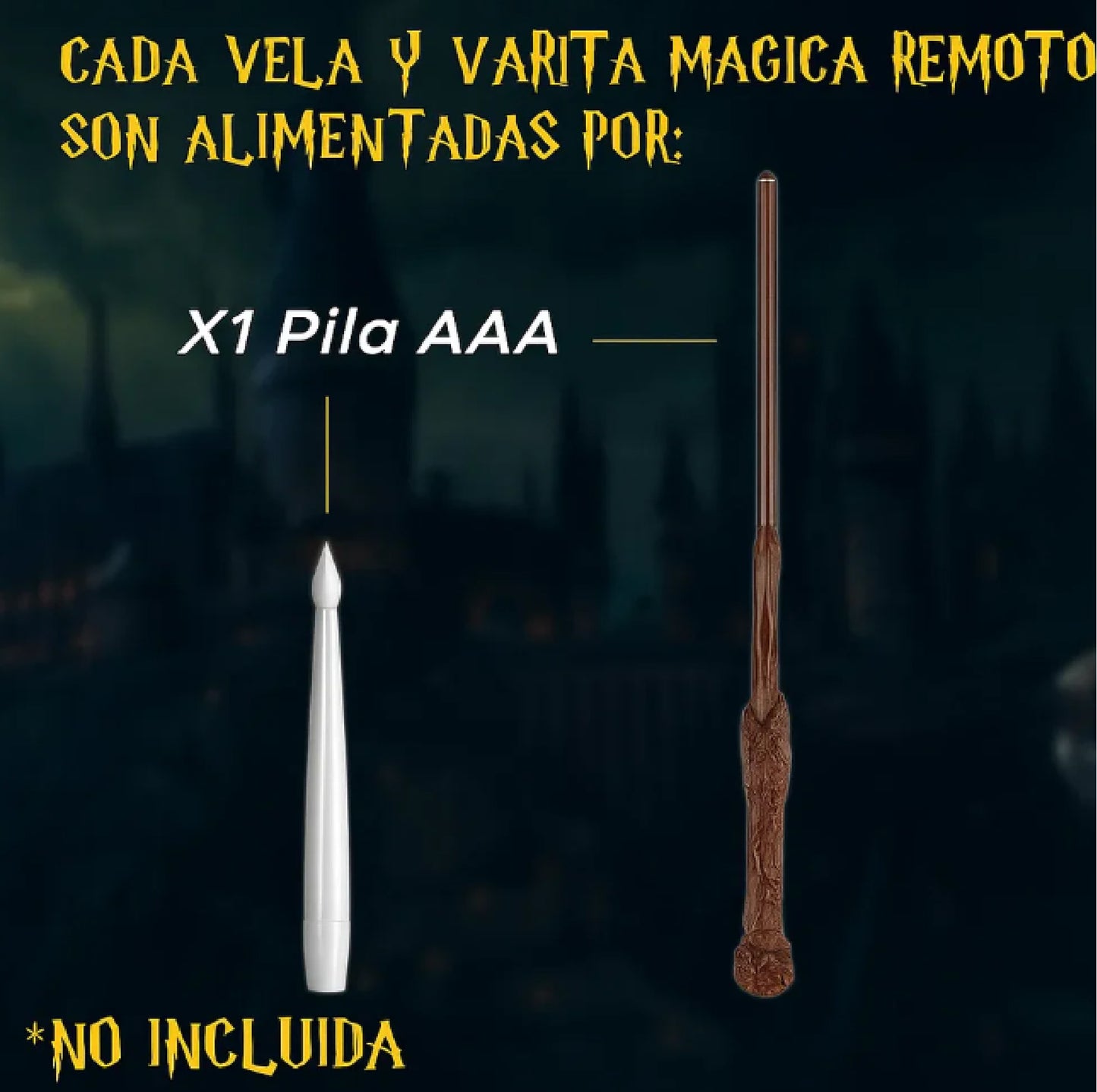 Floating Candles with Magic Wand Remote