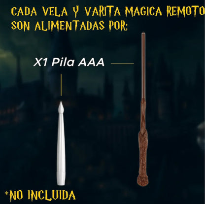 Floating Candles with Magic Wand Remote